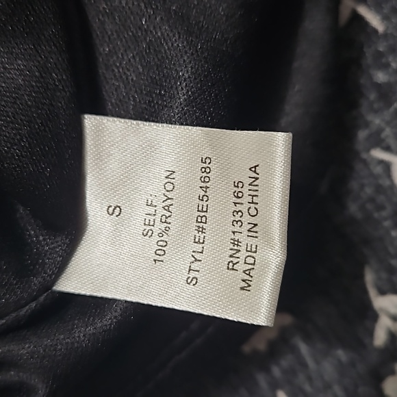 Altar'd State Dress, Size Small, Black Floral Print - Picture 10 of 11